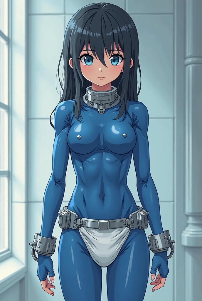 high quality, flexing, (solo darkskin japanese wrestler masked ladyboy:1.5), (latex bondage suits, boots), (detailed blue eyes), (blond manish short hair), (muscle:1.5), (dark shiny skin),(cum shot:1.5), (erected hard penis:1.3), (detailed puffy nipples:1.3), (nipple ring Pierces), looking at viewer, candle, dark dungeon, (smirk:1.2),