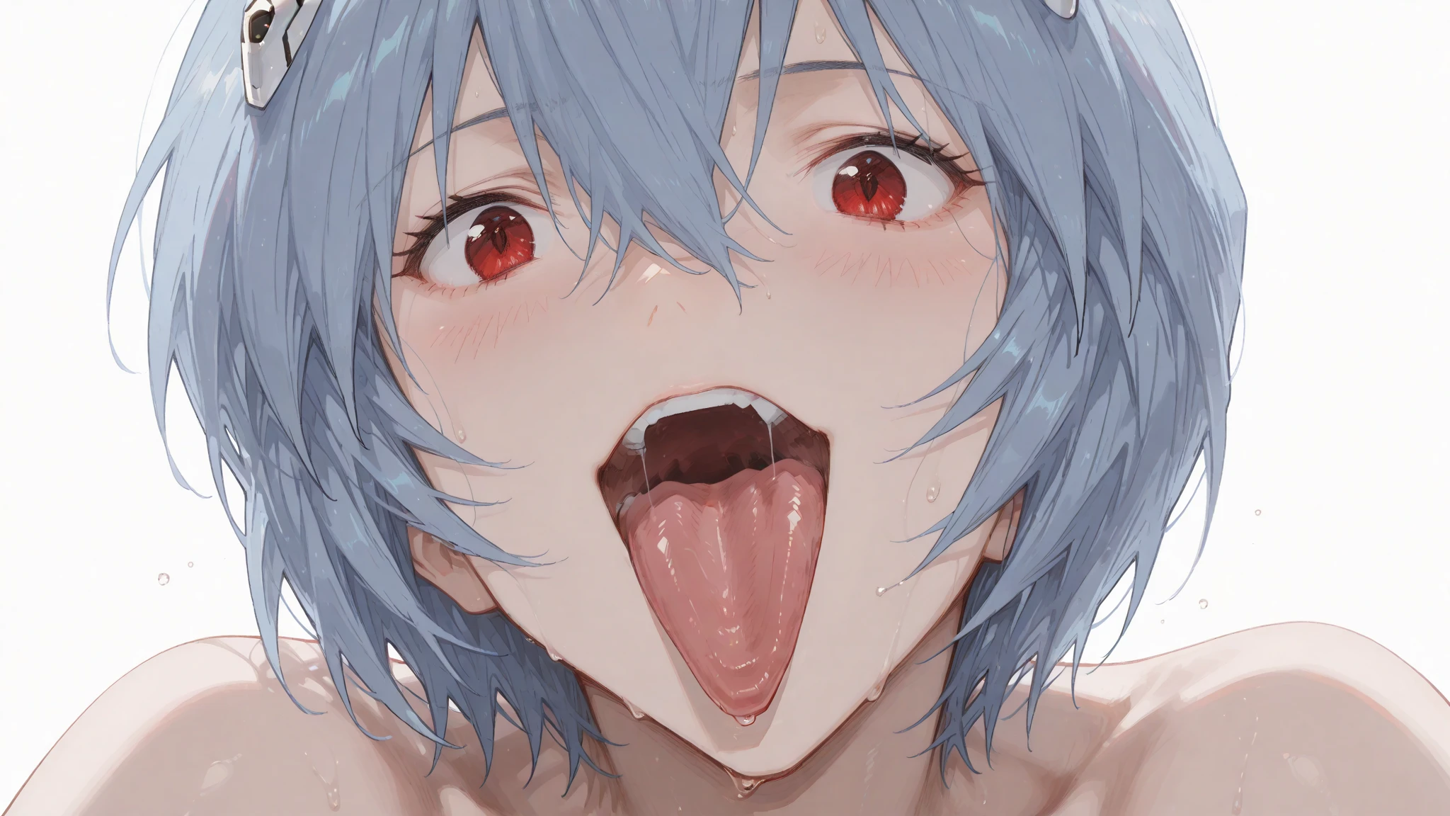 score_10, score_8, sharp, anime screencap, flat colors, flat shadows, BREAK, kohina hiruko, red eyes, enju aihara, BREAK, (assisted fellatio:1.2), assisted blowjob, pov, penis, dark alleyway, night, trash, brick walls, (naked:1.3), flat chest, nipples, (2girls:1.3), 1boy, pov, assisted fellatio, large penis, head grab, cooperative fellatio, licking penis, looking at penis, saliva, saliva trail, saliva string, precum,, handjob,