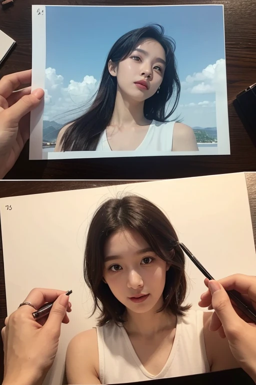 Anna yamada drawing pencil