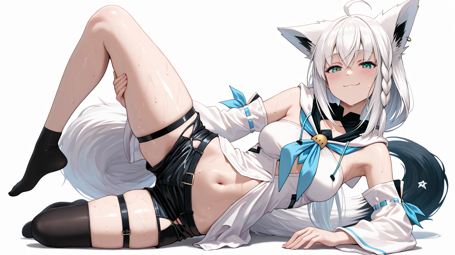 (NSTDA.:1.2), (10, beste-Qualit, master-piece: 1.4), ultra-high resolution, (lifelike, photorealistic portrait: 1.48), 30 years old, Cute Girl, (See through the microcolor bikini beetle:1.11), Famous Japanese actors, G+ Big Breasts Cup, (hair over one eye:1.3), Blue Eyes, Head tilt, cowboy shot, from the side, looking at the audience, expressionless, Beautiful lake, Zeiss 150mm F/ 2.8 Hasselblad,  Whole body, foot, Ultra-Wide Angle