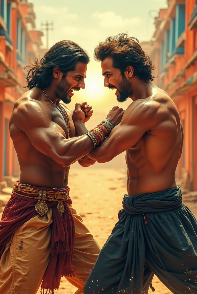 Rajkumar Hindi song kushti Akram to samne kyon aashna kaun se vitlo rajkumar ke
