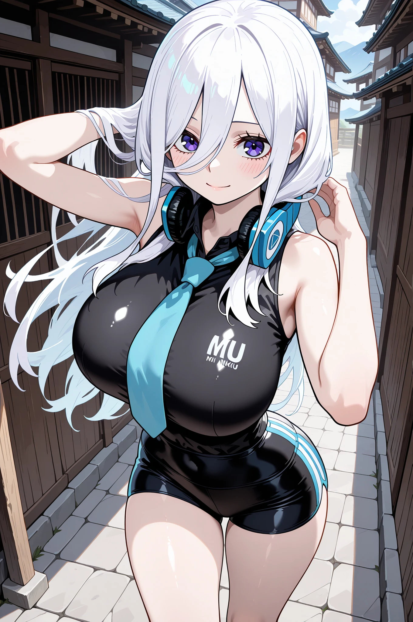 (((masterpiece))),(((best quality))),(ultra-detailed,high resolution:1.2),(illustration),((an extremely delicate and beautiful)),(detailed background), cowgirl position, (((man of top))), nipple, penis, pussy, vaginal penis, (((motion lines))), (((vulgarity))), motion lines, leaning forward, POV, (holding hands, interlocked fingers), ceiling, looking down from below, looking at viewer, ((((ejaculation)))),(cum in pussy:1.4), ((((wrestling ring)))), ((1petit girl)and(1 boy)), multiple boys, hetero, ((((1petit girl,short stature)))),((((miyako/(blue archive/)))),official style, (slender body:1.4), (long hair,ponytail),white hair,bangs, purple eyes, (small breasts), covered navel, collarbone, pale skin,shiny skin, ((She wears leotard armor, black pantyhose)), (seductive grin smug), (cum on clothes,cum on body,excessive cum:1.4),cum facial,bukkake,cum on hair,cum on pussy, clothing aside, clothed, (1muscular boy,tall stature:1.4), large penis, trembling, text,