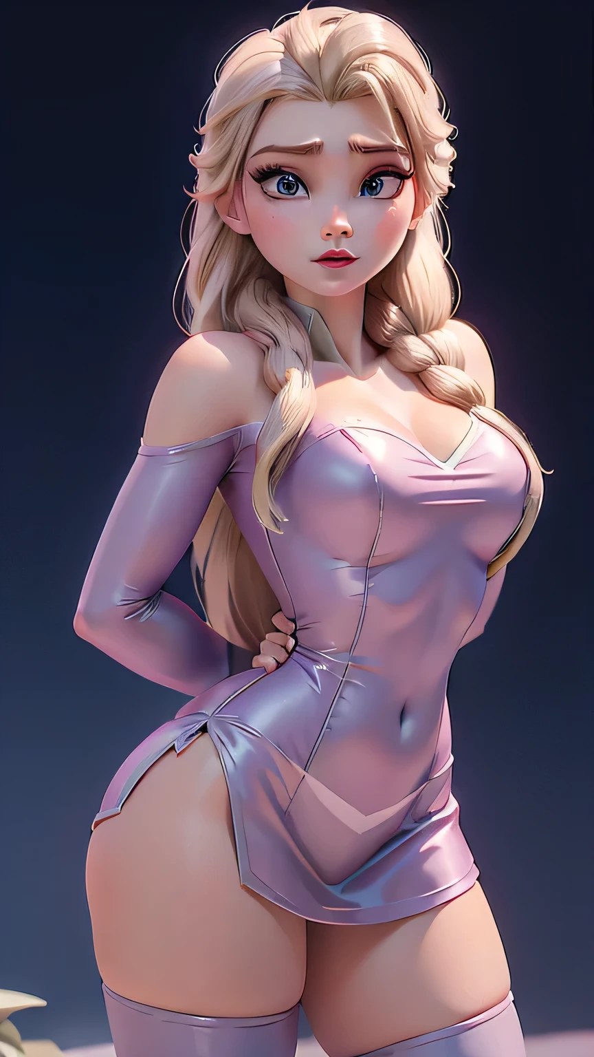 (Elsa frozen Pink Diamond fusion.) Highly detailed CG unity 8k wallpaper, style shot, complex, high detail, dramatic, highest quality movie still image, very detailed, masterpiece, best quality, character design, Elsa, Elsa from Frozen,Pink Diamond fusion (( Dark style)), realistic ultra-detailed rendering style, natural light, sharp character design, (hard focus, 8k), (((natural skin texture))), 8k textures, soft cinematic lighting, adobe lightroom, dark room, hdr, Sophisticated, Elegant, Rich Detail, Sharp Focuilm Look) )), Soothing Tones, Detail Frenzy, Intricate Detail, Super Detail, Low Contrast, Soft Film Lighting, Dull Colors, Exposure Blending, HDR, Fade, 35mm, f/1.4, ISO64, f16, 25 sec.