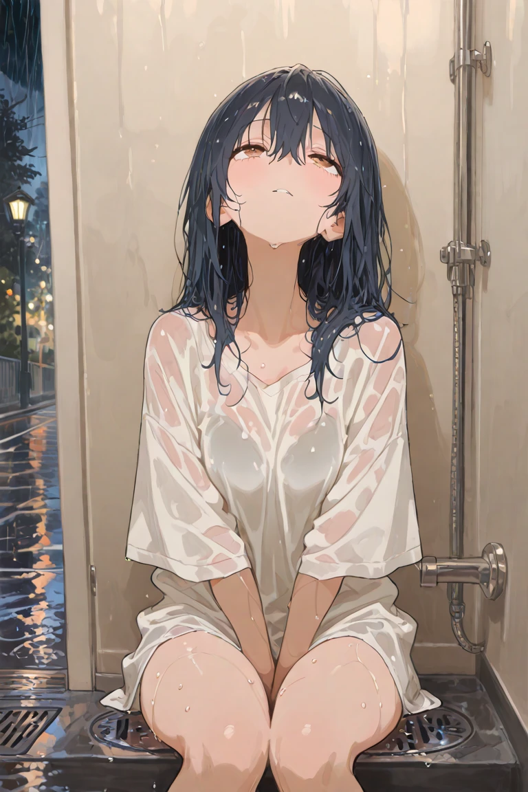 High school sex in the shower