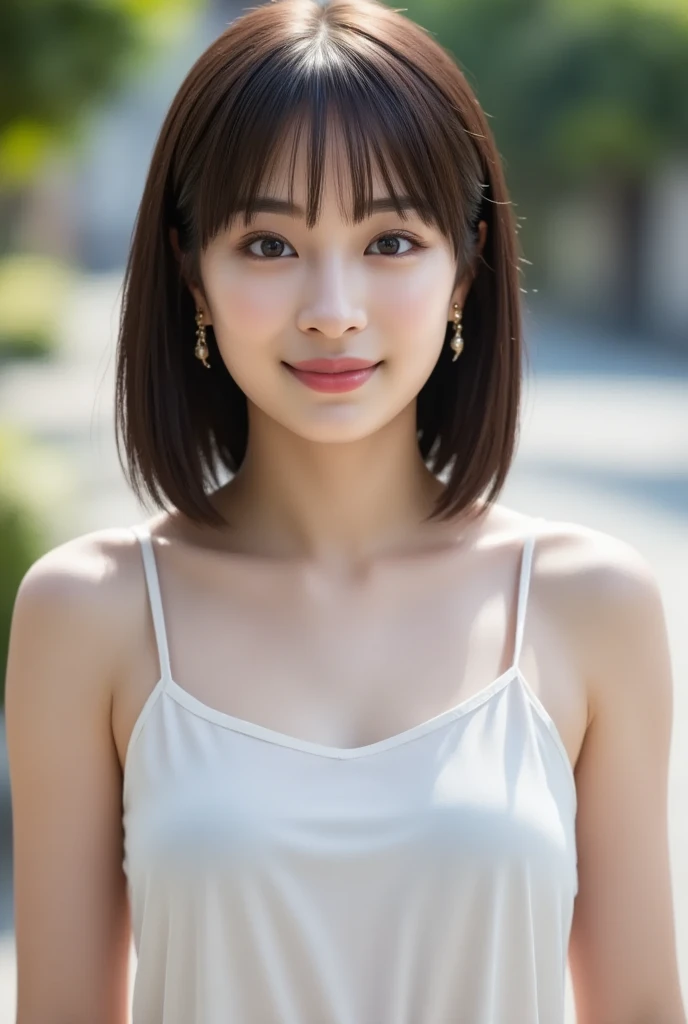 RAW Photos, highest quality, Realistic, Highly detailed CG Unity 8k wallpaper, Depth of written boundary, Cinematic Light, Lens flare, Ray Tracing, (Very beautiful face, Beautiful Lips, Beautiful Eyes), Exquisitely detailed face, ((Very detailedな肌)) One Girl, Deep Shadow, Cute Japanese Girl, 1 girl, (Very slim and slender fit muscular body:1.3), ((View Viewer)),(Big smile:1.3), (No people in the background:1.3), 美しいEarrings, bracelet, necklace, Clear Eyes, walk , Front shot, (Big eyes), (whole bodyショット), Medium chest, (Camel Toe), Thick thighs, Turn back, ((Backtrack, Buckshot)), Exposed buttocks, Upper Shot,White Bikini,Standing on Beach,Beach(masterpiece)、(highest quality:1.5)、(16k wallpaper:1.2)、(Photorealistic:1.2)、(Ultra-detailed:1.2)、(Surreal), (High resolution), (Very detailed), (Professional), (Realistic), (Post-processing), (Very detailed),(Sharp focus), Sharp focus:1.2,Photorealistic, Ultra-realistic, Backlight, (Improvement of quality:1.4), Healthy thighs、(Narrow waist)、Big Ass、(Beautiful legs)、((Perfectly detailed five-fingered hands)),(Anatomically correct body)、((1 female:1.4))、Japanese、Asian、Realistic Skin、(Small chest:1.4)、Bust size is C cup、Pretty woman with perfect figure:1.4,(from the front:1.5), (Enhances the beauty of skin texture:1.1), (Beautiful fine details), (Detailed face),Beautiful realistic face,No makeup、美しいBlack Hair、The best smile、Natural color lip、(Small Mouth:1.2)、(Oval Face)、Even bangs、Hide eyebrows with bangs、((29-year-old woman))、Bob Hair、Hair blowing in the wind, (Black Hair, Iris, Watery eyes, Shining Eyes, Bob cut hair, 小さなEarrings,), Hair behind the ear、No makeup、(Drooping eyes)、Drooping eye corners、Professionalのカメラマンが撮影した写真,1 girl, Cute Smile.whole body、(((One lovely woman)),((優しいBig smile)),(( Small breasts,Small breastsの谷間)),((((Plump Cheeks)))),((whole body:1.5))、(Narrow waist、Slender Body)、Sexy and cute look and cute 29-year-old 美しい girl, 美しい and sexy face、Hair blowing in the wind、((Red Bikini))、C-cup breasts with firmness、Even bangs:1.4、necklace、bracelet、Earrings、whole bodyショット、,(((Beautiful woman boasting toned hips and muscular buttocks))),((( Shapely big ass))),(A toned waist is best:1.4),(((Wink is adorable:1.2))),(((Raise the corners of your mouth and laugh out loud))),(((Beautiful bikini style:1.3))),