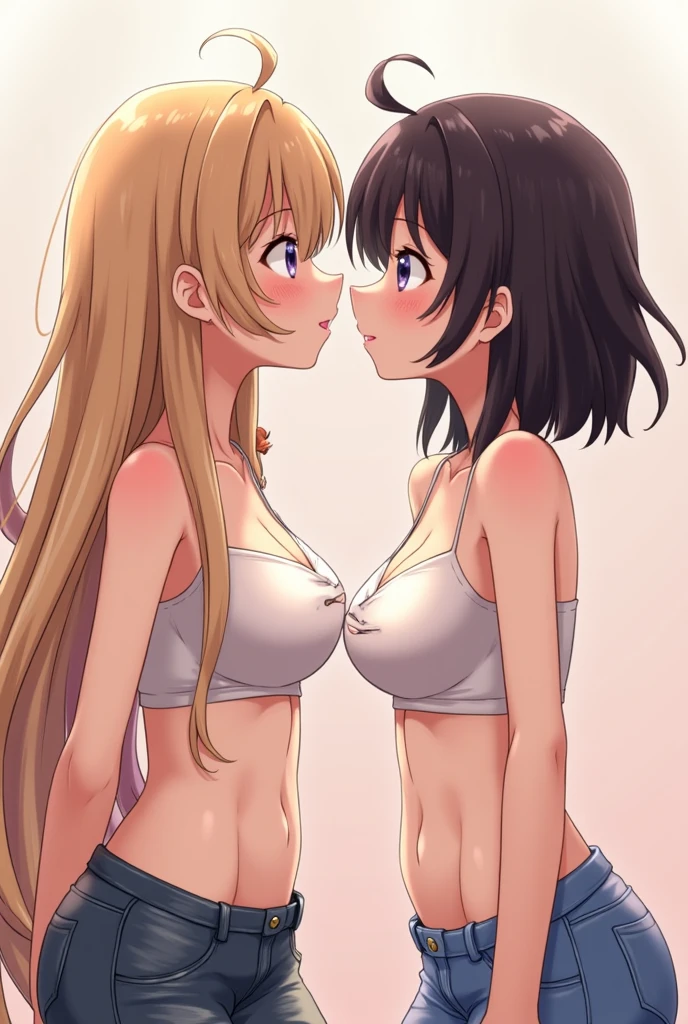 Two Cute anime fem boys Having sex