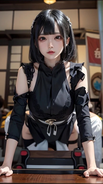 サイバーpunk、woman、wild、black、Erotic、sexy、metal、silvery white、Brown、copper、Armor、hat、goggles、punk