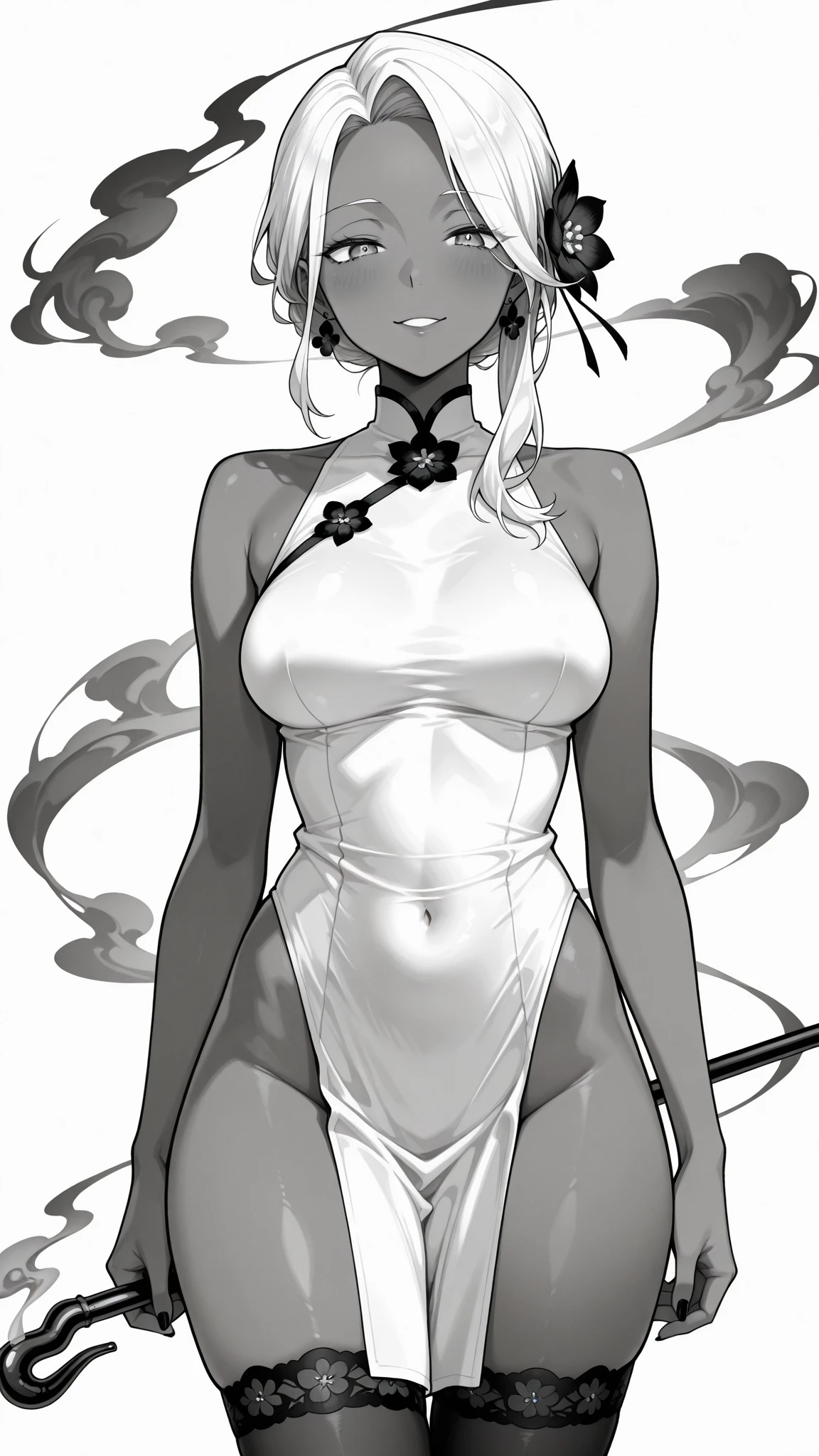masterpiece, best quality, (detailed background),High contrast,1girl,full body, cowboy shot,(white background:1.5),((sketch)),clean lineart, cowboy shot,