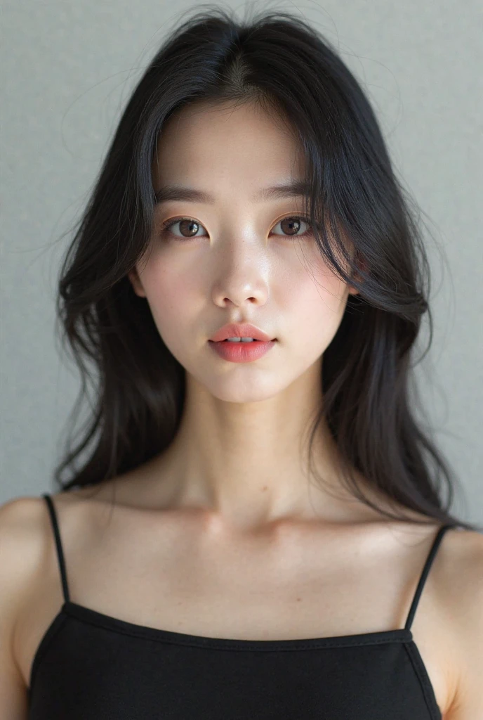 ((Best quality, 8k, Masterpiece :1.3)), Image of a geisha. Like the hair of a Japanese geisha, Long black hair:1.3. Beautiful geisha in kimono, (black kimono). Big breasts:1.3. close up cleavage. ((Bare shoulders _depth of field)), atmospheric perspective, Volumetric lighting, Clear focus, absurd resolution, Realistic proportions, Good anatomy, (realistic,Hyper-realistic:1.37), 16K HD, INFO. ((dark background)), black background.