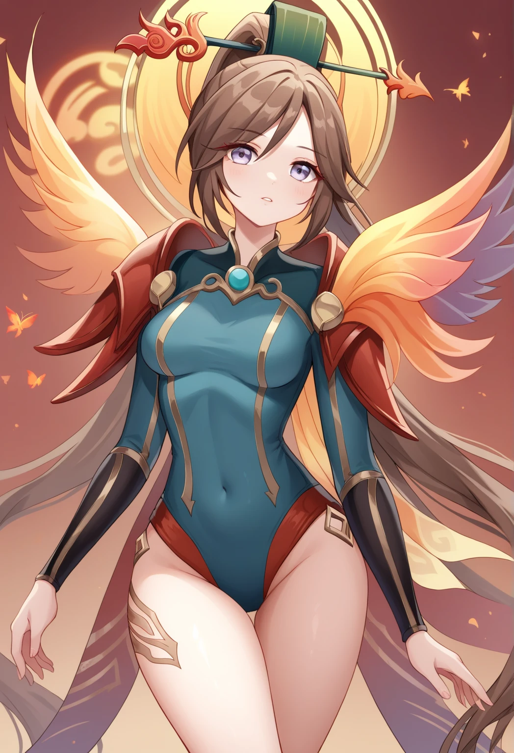 (Phoenix:1.5), Phoenix, Phoenix, (masterpiece), highest quality, 1girl, uhd, retina, masterpiece, ccurate, anatomically correct, textured skin, super detail, high details, high quality, best quality, highres, 4K