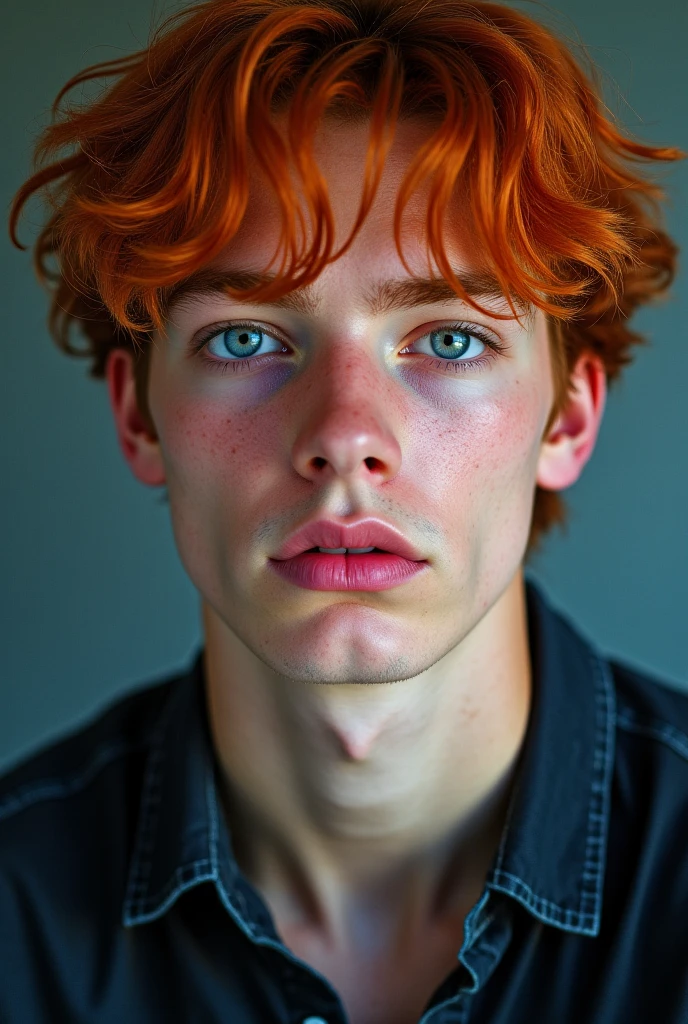 A 17 year old man, Red-Haired, rebellious, impulsive, wanting to prove that you are better than others with a look of superiority but not knowing how to deal with feelings. Mediovale