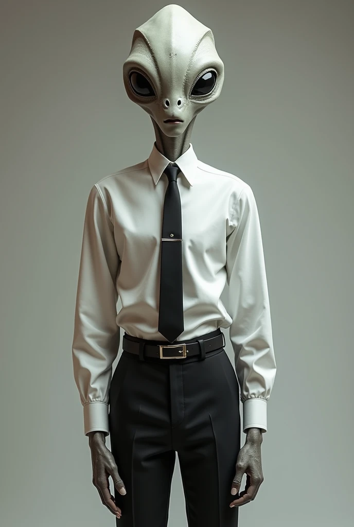 <lora:Santiago Caruso Style:1>Santiago Caruso Style - ominous alien standing imposingly in a finely tailored light grey pinstripe 3 piece suit, urban interior impasto painting