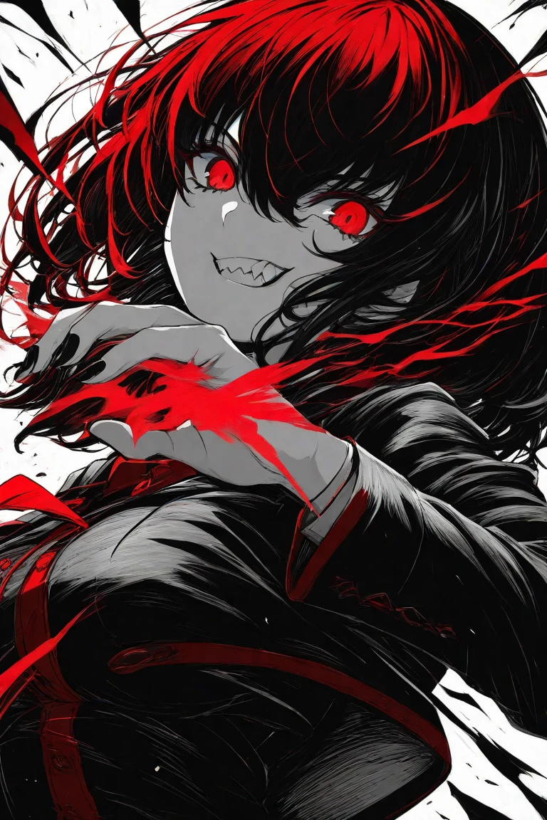 a closeup of a, big eyes, eyes, compound eyes, Unique students, Unusual pupils,Kaneki, Monochrome, Radioactive light, anime2018::1, Red::1, Neon color::1,, Part 1.5, detaled face, ultra quality, Ultra Graphics, Flowering 1.0, l vampire, depression, ultra realistis, Anime IRL,Anime boy, Dark Style, HDR, RTX, The body crumbles , Detailed Face,soft-lighting, makoto sinkai,Digital Painting,looking up at the camera", 8K, extra limbs,big dreamy eyes,blurry, Smooth soft skin, Cloned face, Symmetrical,neon liquid flowing from the eyes,anime art,photo, Face cracking , .key: Red, blood from the eyes, Realistic, Realistic light, Realistic anime, realistic shadows, Liquid, dripping from wood,depressive, Clouds, Sakura, spider lily , A detailed eye, eyes focus, Lashes, fluffy lower eyelashes:1.5, pale face, Very red eyes, gloomy atmosphere, Scary picture, woods, mist, Neon red liquid flowing from the trees, Dark atmosphere, The body crumbles, braids, Sateen, blood on the ground, fire, eye closeup,The Better Generation, Ultra Generation, Generation 3000, 2048×2048., Face detailing, Detailing clothes, Symmetrical balance, Tokyo Ghoul, l vampire, Kaneki, Anime 2020, Water and sky, black hair,Detailed hair, Tokyo Ghoul, Kaneki, l vampire, Depressive art, depression, ennui, Sadness, cry, pain, Black smoke, Black Energy, Tentacles, Kagune, bloods, blood on the face, A sea of blood, fetters, barbed wire, fire, Wide-angle camera, lots of fine detail, spider lily, Sakura, Sweet, Scalopendra, Black background, Hole in the case, Dead Inside, Dead Art, lying on the grass, Manga style, comic style, Multiple frames, The body is destroyed, Manga page, Eyes are everywhere, Lots of eyes in the background, Drawing of Ishida sui, art of Ishida sui, in the style of Ishida sui, Two people, in full growth, depressive posture, Spider lily flowers grow from