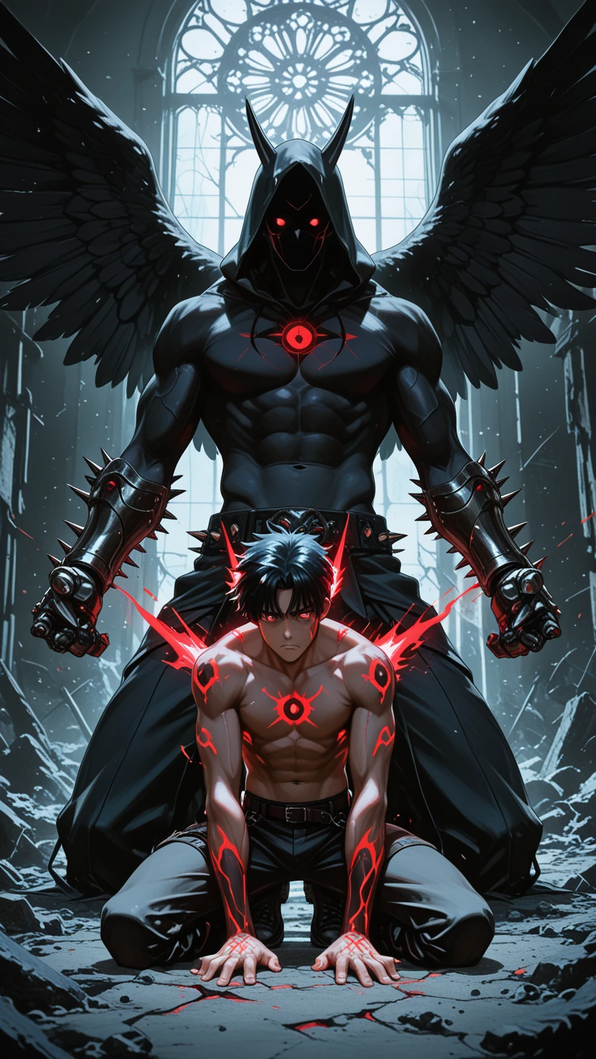 "Describe en detalle la apariencia y la historia de origen de un personaje original llamado 'La sombra de los suspiros', A terrifying being that feeds on people's deepest fears and only manifests during full moon nights in a dark abandoned forest. Detailing Your Physical Appearance, his supernatural abilities and how he terrorizes those who venture into his territory."