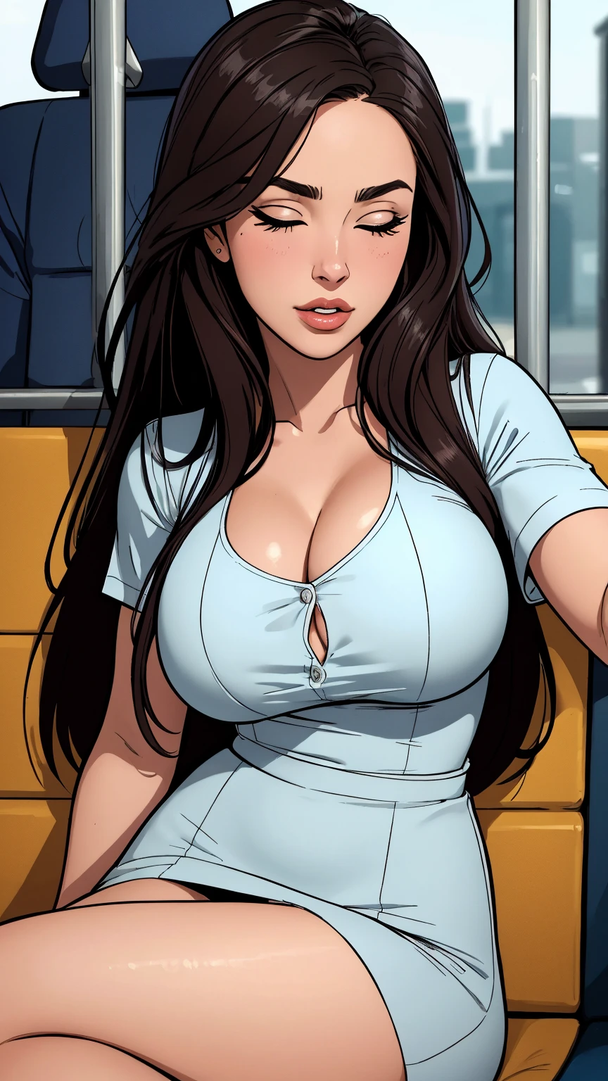 beautiful mature women,Business suits、White cotton panties、Pendant on chest、Heart Earrings、Inviting face、View here、NSFW
