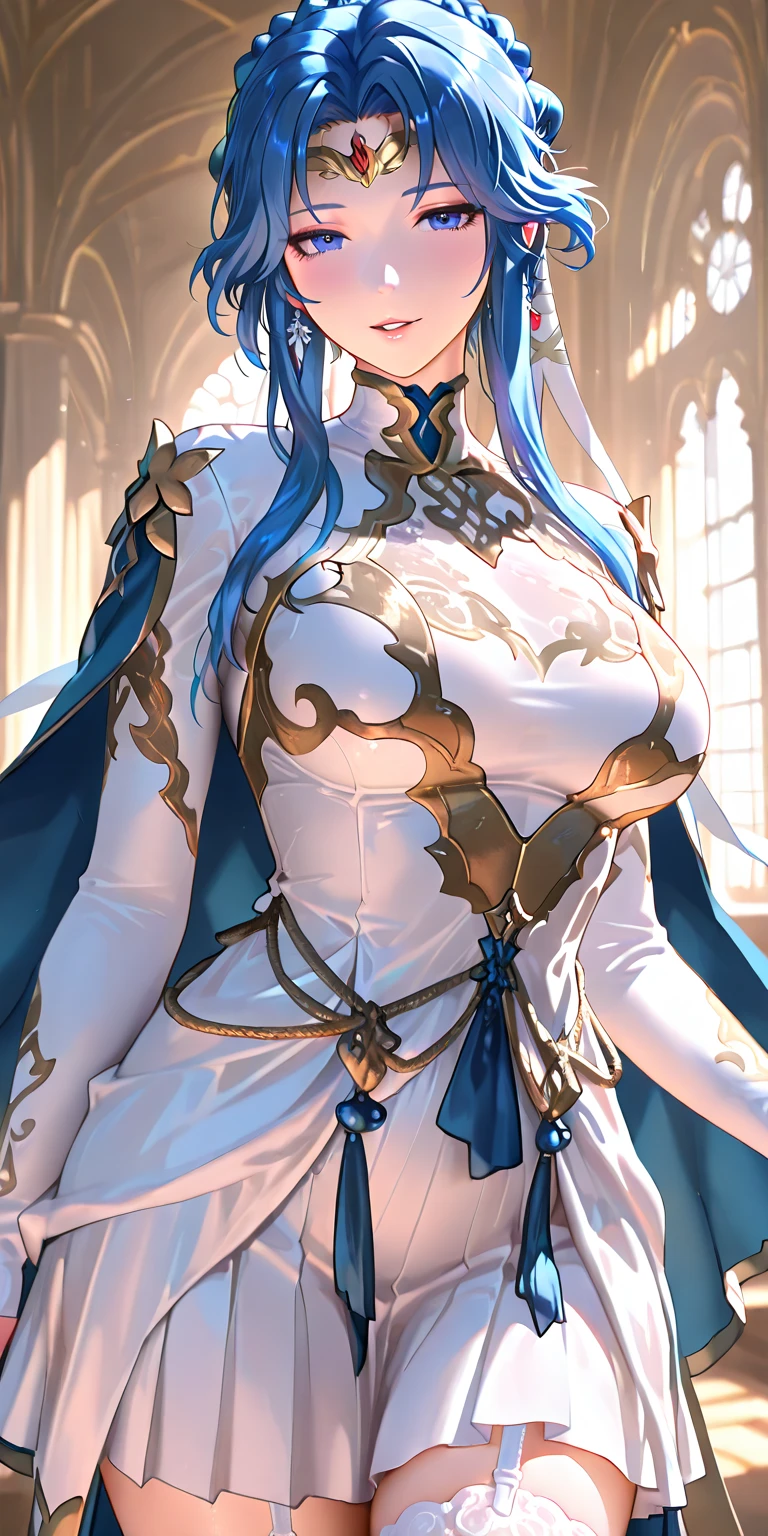 Blue and white porcelain clothes，Wardrobe