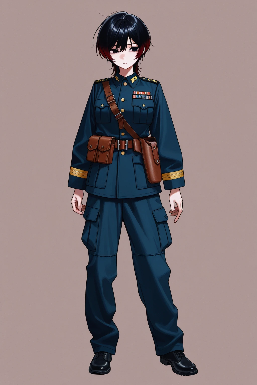 ancient character design sheet, character design sheet, Detailed character description, Different perspectives, detailed ， shell，The inside is a mechanical structure，（（A masterpiece with fantasy elements）））， （（best quality））， （（intricate details））（8k）  , photorealistic, 8k、Realistic Skin Texture、Superrealism、Automatic rifle、Dodgers cap  , short blonde hair, blue eyes,  upper body, cigarette in mouth,  solo1.2,   angry expression, 
Orange Jumpsuit with number 10,  ,  holding  a gun,  pistol, 
dungeon, 
(insanely detailed, beautiful detailed face,  masterpiece, beautiful detailed  eyes, best quality)  　　((8K resolution))、((highest quality))、((masterpiece))、((Super detailed))((((dramatic))), (anatomically correct)、one woman、28 years old,thin,very short hair,pixie cut ,black hair, jagged teeth、double teeth、mouth is slightly open、blushed、(half closed eyes:1.1),thin bear、,small breasts、small 、white t-shirt、、tattoo、navel piercing、pubic hair,,(theme、whole body)、Bedroom,on the bed, liar,behind, modesta, tiro remoto, Detalhe bonito rosto delicado, Olhos delicados bonitos detalhados, perfect  proportions, High definition skin, pele fina, best four inch aspect ratio. Com um polegar, uma obra-prima, altamente detalhado, Realistic, (German World War II general uniform reference : 1.8), the highest  resolution, , mulher modestamente vestida, vestido inteiramente, ( pequeno, cabelos pretos, black franja reta, super thin braids, franja reta, Red glasses, olho verde escuro, science fiction, Fighter aircraft, standing On the landing of a Fighter aircraft, the agency, uma personalidade profundamente inteligente, A calm expression, um rosto respeitoso, uma guerra, a Fighter aircraft　BIGHIP　BIGASS　　FUCKFUCKFUCK