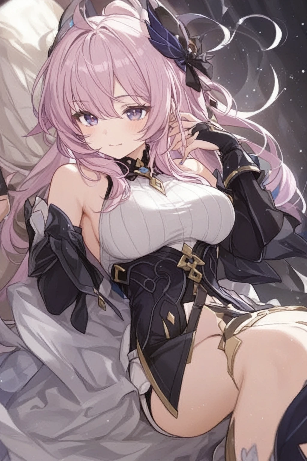 tmasterpiece, top-quality, Best quality, actual, 8k wallpaper, , Very detailed CG unified 8k wallpaper, (actual: 1.4), super detailing, A high resolution, super detailing, Detailed pubic hair , 电影灯光, (The purple|pink hair color hair:1.4), Long gray hair, (Realistic skin:1.2), (White-colored skin:1.2), beautifuldetails, The details of the eyes and face are very rich, beautiful eyes in detail, middlebreast, Super detailed and beautiful, Silver Eyes,navel