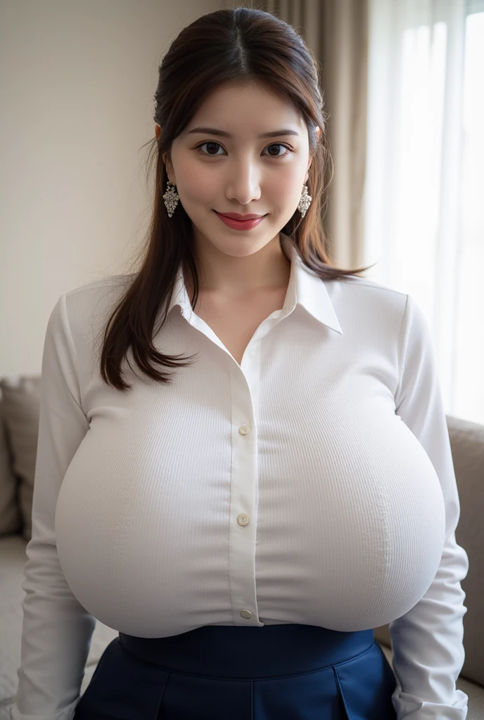 (Highest quality,masterpiece,Very detailed,8K,RAW Photos,Realistic,High resolution:1.2),(Cute Japanese Girl),(Super huge boobs:1.4),(Light brown hair),(school uniform,White shirt,Pleated skirt:1.4),(Sensual:1.5),(Shoulder length),(A light smile),(Chubby:1.5), Wet、(((Exposed nipples)))、(((水着からExposed nipples))), Exposed nipples、Exposed nipples、Protruding labia majora:1.2, (Dutch Angle)、(((detailed pussy)))、Cowgirl fuck, (Anatomically correct:1.2), (((Cowgirl pose with penis inserted into vagina))), (((Detailed depiction of the vagina))), Beautiful thighs, (((Huge penis forced into vagina))), Beautiful thighs, (((Beautiful girl has sex without clothes))), (((Girl Straddling Man))), My whole body is wet, Realistic, The vagina is wet, (((A man inserts his penis into a beautiful girl)))、(((Her shirt is open, chestの谷間を露出.)))、(((Her shirt is open, chestの谷間を露出)))、(((My underwear shifted and my nipples were exposed.)))、(((My shirt got torn)))、(High quality with attention to detail, Realistic depiction of eyes:1.3)、(((The shirt slides off the shoulders、Half-taken off shirt)))、(((A composition that shows the whole body)))、(((Young Face、Baby-faced and cute))), (((Worried brow)))、(((Woman restrained by five naked men:1.5)))、(((gang-rape:1.5)))、(((insult:1.5)))、(((rape:1.5)))、(((Between the legsにバイブレーターを入れる:1.5)))、(((Between the legsにバイブレーターが固定されている:1.5)))、(((The woman has many rotors attached to her.'Between the legs:1.5)))、(((A woman climaxes and squirts, 彼女のBetween the legsから滴り落ちる液体.:1.3)))、Suffering face、(((A nice face after orgasm:1.5)))、Mouth open and short of breath、((((Man touching woman'chest))))、(((A man is applying a vibrator to a woman'clitoris)))、(((Blowjob)))、(((Woman licking a man's penis)))