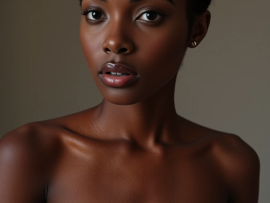 RAW photo, full body 24 y.o (((naked))) beautiful african woman, 8k uhd, dslr, soft lighting, high quality, film grain, Fujifilm XT3