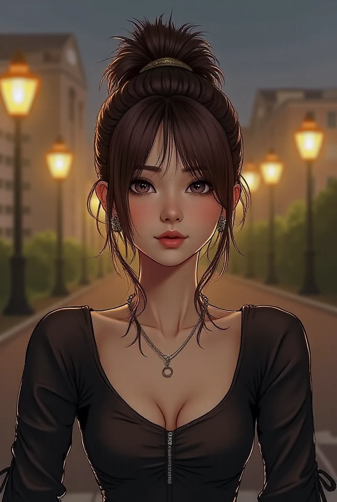 (masterpiece), (best quality), {girl|lady}, looking at viewer, {day|night}, {indoors|outdoors},
{Long hair with natural waves|Shaggy cut|Long bold side bangs|Curly hair|Neat ponytail|Sleek pixie cut|High top knot with twist braids|Voluminous updo|Undercut}