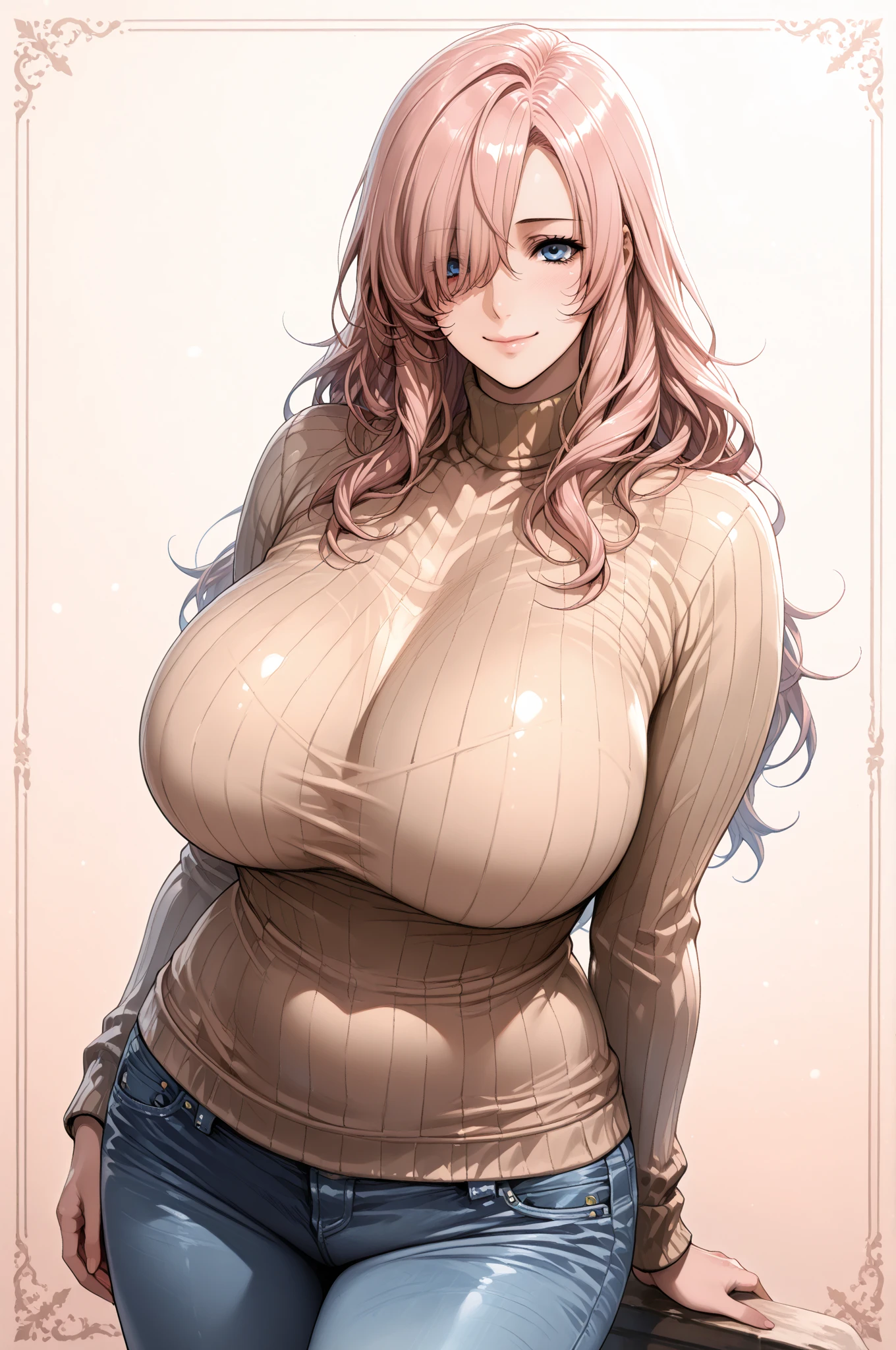 score_9, score_8_up, score_7_up, score_6_up, score_5_up, score_4_up, (source_anime), 1girl, huge breasts, narrow waist, wide hips, thick thighs,