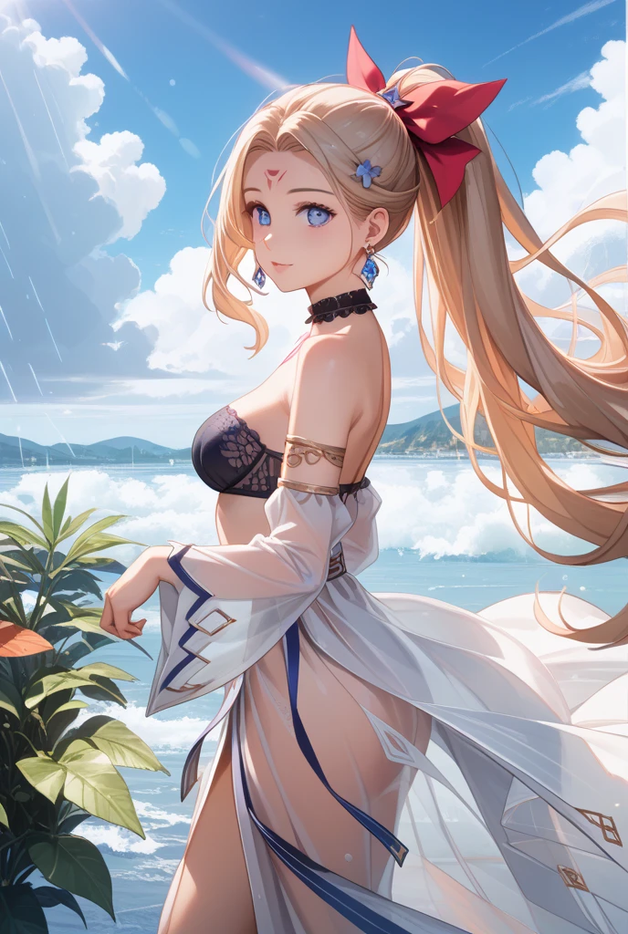 1 girl, serene expression, mesmerizing eyes, messy long hair, brown hair, green eyes, flowing dress, poised posture, porcelain skin, subtle blush, crystal pendant, nipples, thick thighs, snatched waist, small breasts
BREAK
golden hour, (rim lighting):1.2, warm tones, sun flare, soft shadows, vibrant colors, painterly effect, dreamy atmosphere
BREAK
scenic lake, distant mountains, willow tree, calm water, reflection, sunlit clouds, peaceful ambiance, idyllic sunset, ultra detailed, official art, unity 8k wallpaper
, zentangle, mandala