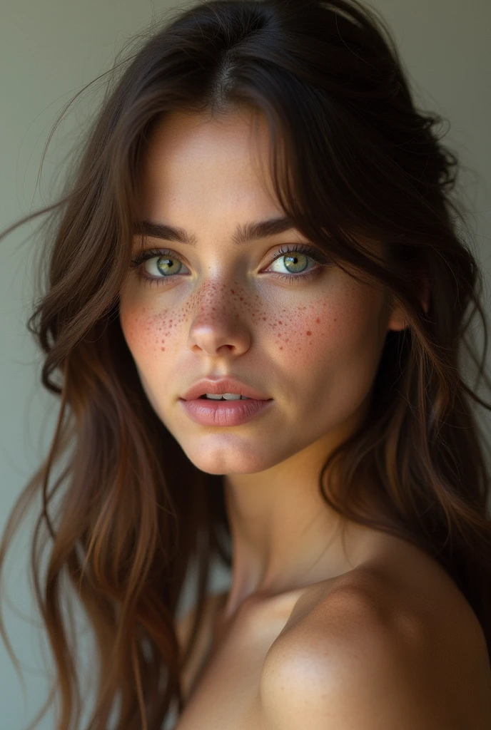 (best quality, hyperdetailed photography:1.2), beautiful lady, freckles, dark makeup, soft light, massive perfect breast,head and breast portrait, cover, (detailed beautiful face, detail skin texture, ultra-detailed body:1.1) sexy vampire girl,