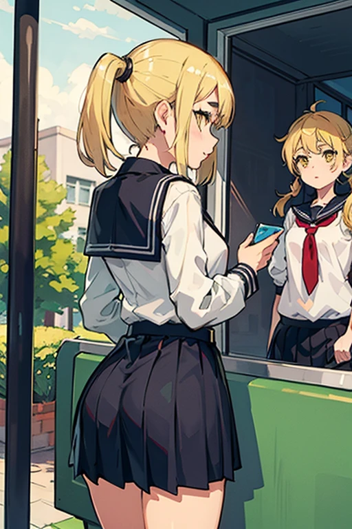 best quality, masterpiece, anime girl , young girl, 24 years old, thick legs , 2 girls, bangs,long hair, serious face, perfect shot, perfect ???????, tohru, medieval, classroom background, full body, solo girl, 4k, high resolution , detailed face, detailed eyes, on knees, big penis, futanari, horse penis,cockring, blowjob, deepthroat, tohru