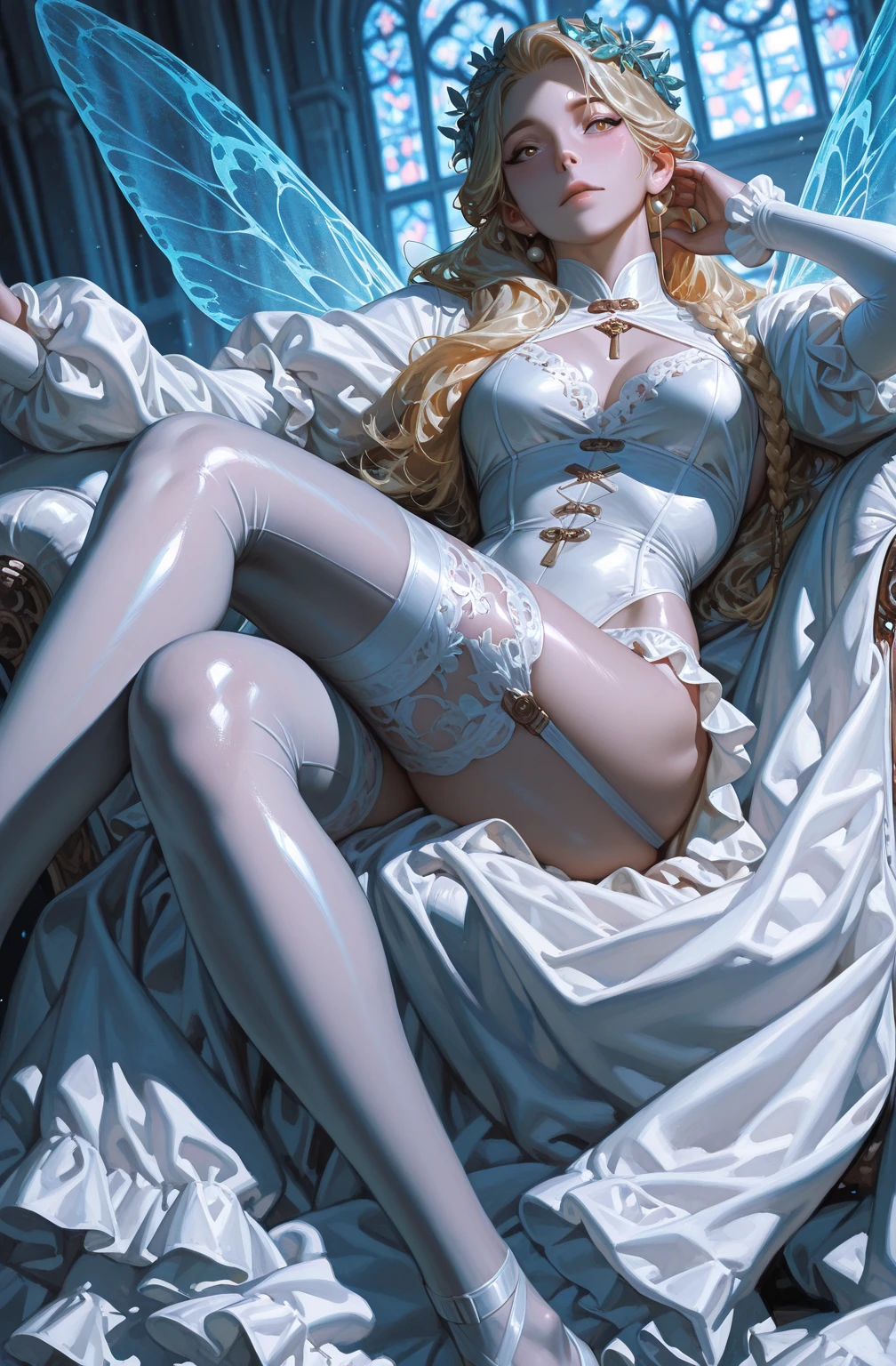 Lady Knight,icey,high-heels,Long face,Long face,Long face shape