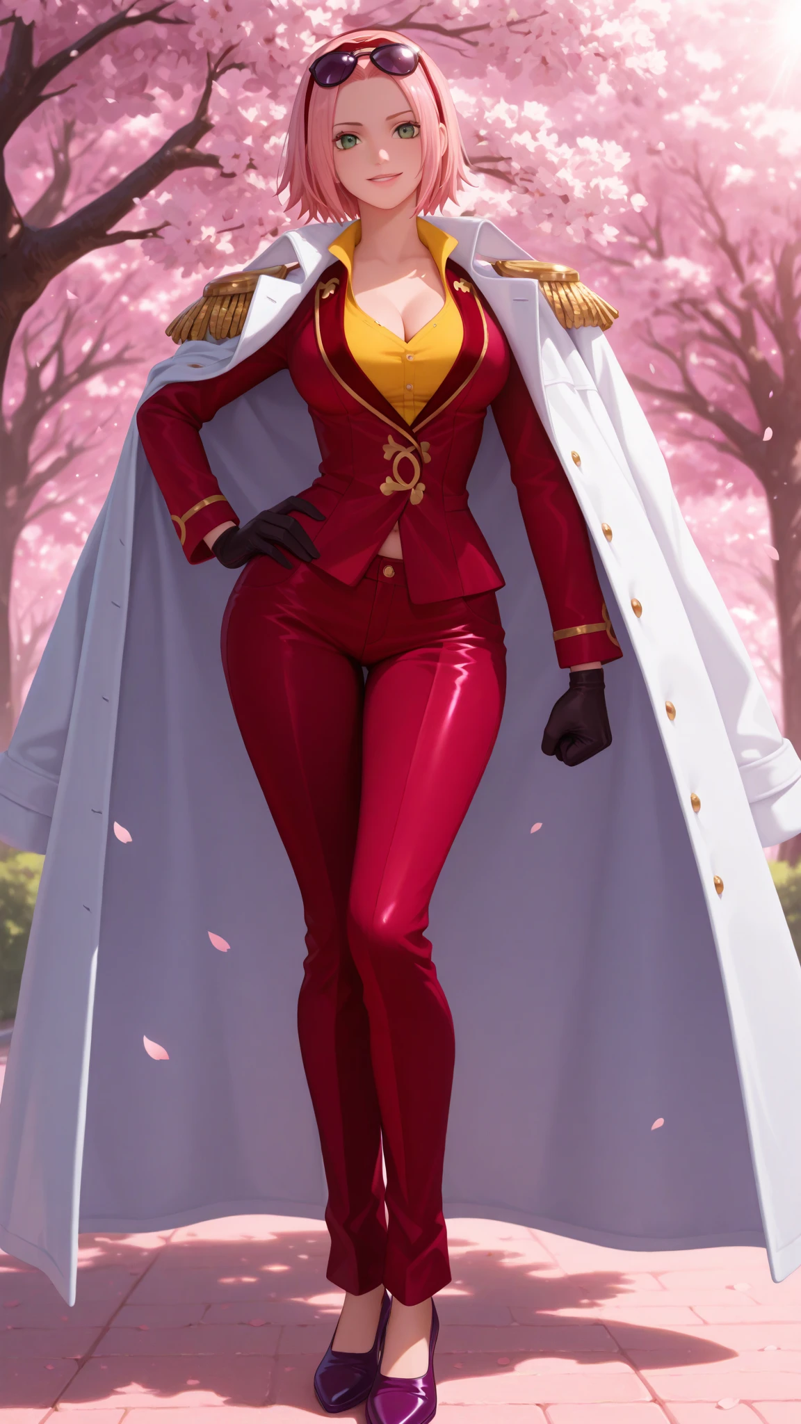 boy, 短い明るいRed hair, Grey Eyes, Expressive eyes, White skin, A kind smile,blouse,Beautiful Hands,Earrings、1人のboy、Red eyes、Red hair、Medium Hair、、hot pants、Highest quality、cute、whole body、boots、A dynamic pose