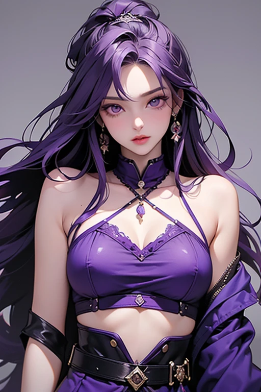 ,Tsurime,(Arms crossed)++,diagonally,,(photo Realistic)++,Oil++,alone,girl,necklace,thigh+++,bikini,Cleavage,masterpiece,Lens flare,Shining Eyes,,Purple Hair,Long Hair,Shiny Hair,Center plane,Photo foreground,Realistic+,compensate,Hollow Eyes,tongue,Gal,Leaning forward,Cornelia li Britannia,action,Code Geass,Forehead,Purple Lip,Eye Highlights