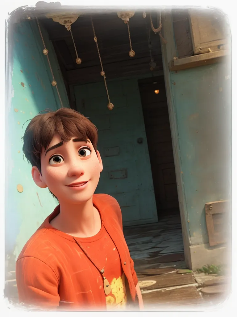 Characteristic of Pixar's productions, "Up: High Adventures", the drawing style is quite colorful and detailed. The characters and scenarios are rendered with great precision and realism, using advanced techniques of 3D modeling and lighting, combining realistic elements with a touch of fantasy and caricature, especially in the representation of the character, characters have expressive physical characteristics and cartoonists