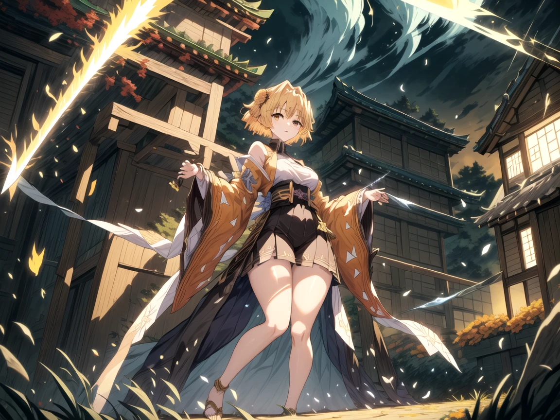 (2girls: 1.6), (height difference: 1.5), (size difference: 1.4), (giantess:1.1), a giantess looking down at a tiny woman, a giantess towering over a tiny woman, a tiny woman in front of a giantess, (brown skinned: 1.1), cute fantasy fancy robe, (fluffy ears), (short hair with long bangs), (catgirl), (messy hair)