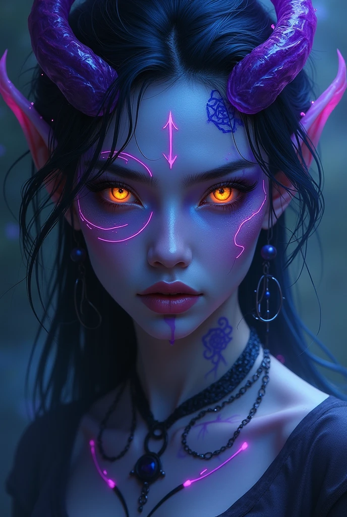 surreal art, 666, black light