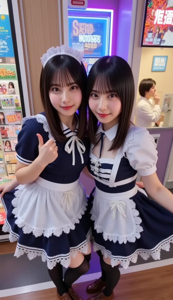 a beauty girl Maids エロ twinsies