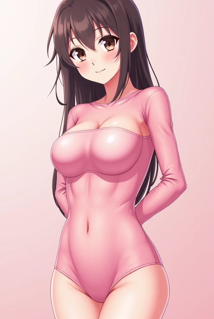 bunny girl with breast sample