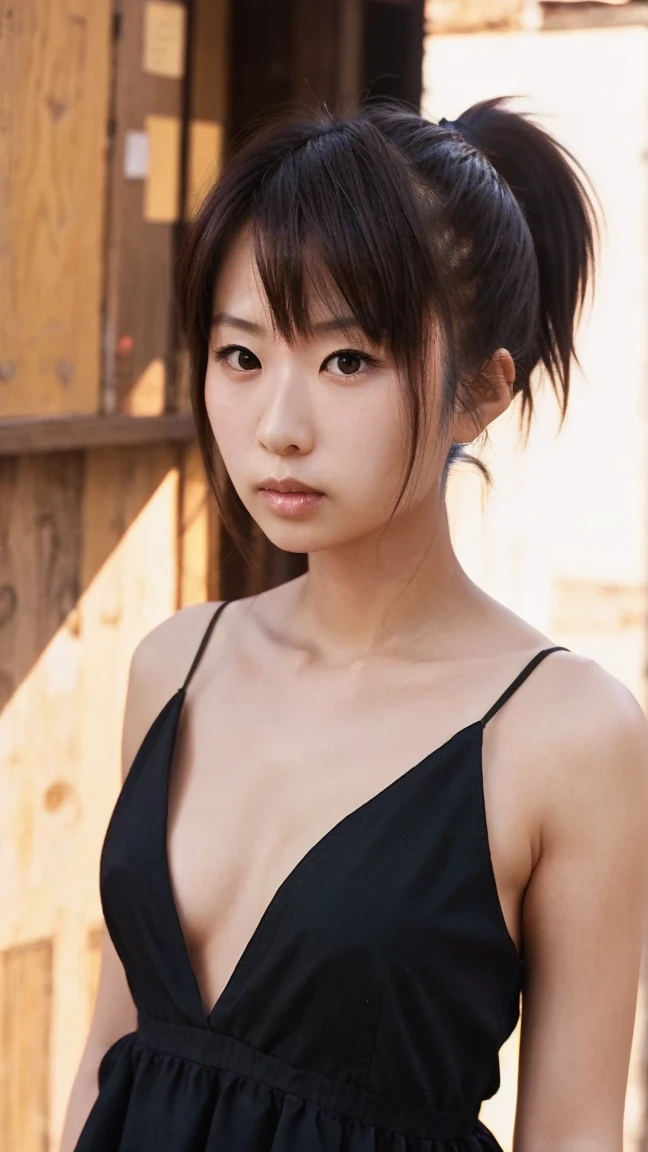 perspiring barechested