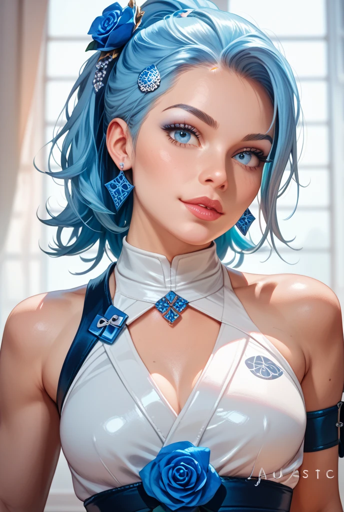 blue eyes