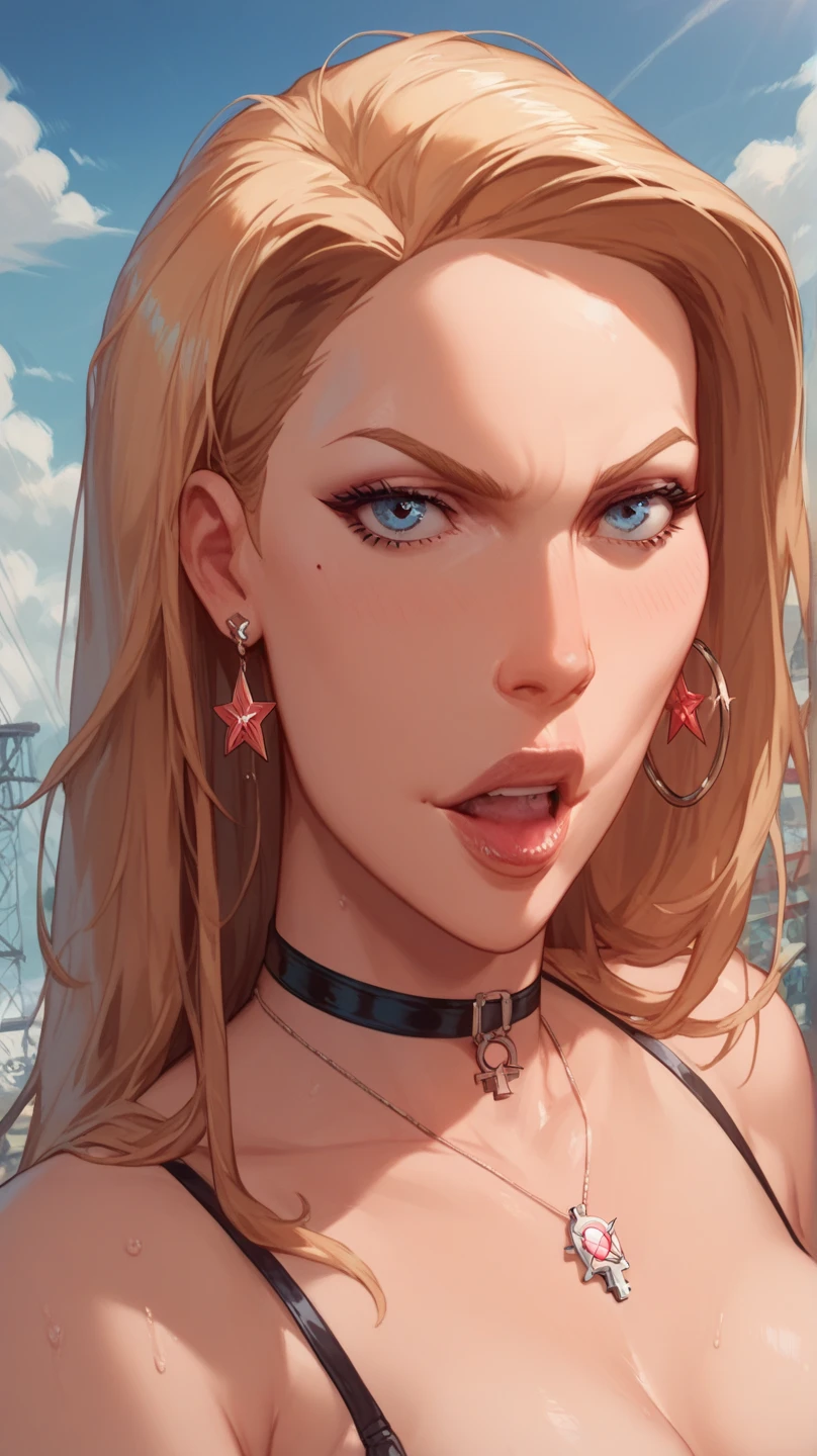 Female character in cartoon style Digital art style illustration Cartoon image of a woman .Ilustra??o estilo desenho animado, estilo de arte dos desenhos animados, Ella Purnel lestilo Cartoon style digital illustration artgerm style cartoon art style, digital illustration style, design de personagens altamente detalhado, arte digital detalhada coragem, Forest fan art, Design de personagens de retrato, beautiful digital illustration, retrato de alta qualidade, Arte em quadrinhos, mulher jovem cabelo com transas lindas . Beautiful lined eyes Medium large bust and wonderful sexy clothes. image expression of sexual desire from the waist to the illustration Ella Purnellstyle Cartoon style digital illustration artgerm style