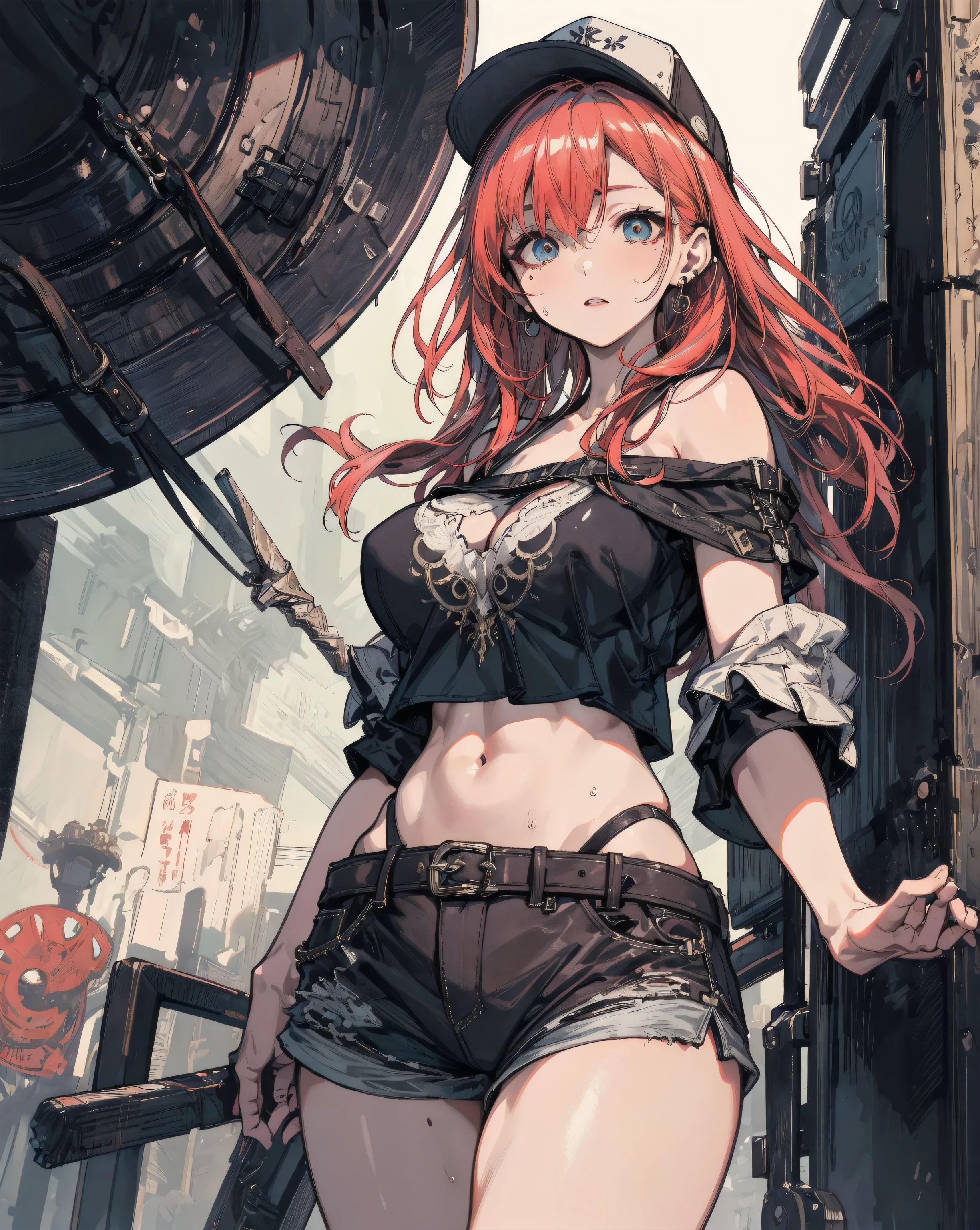 full body, woman, cz2128_delta eye patch, bikini, (masterpiece:1.4), best quality, ultra detailed, <lora:Cz delta(Overlord):0.5>