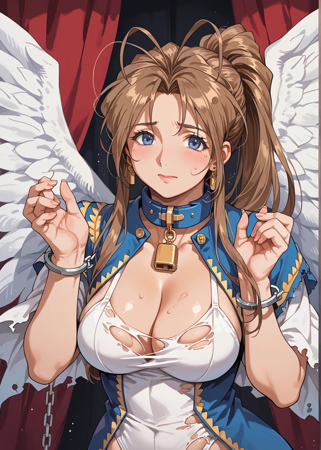 Liza、Atelier、Beautiful woman、Very thick thighs、Acme Face、Sloppy body、Best image quality、High resolution、masterpiece、super high quality、Thick pubic hair、Screaming orgasm face、Purple lace panties、Very big ass、Very large breasts 、Blushing、4K quality、Blushing、Cry of ecstasy、Wearing black knee socks、Sweaty all over、Heavy breathing、Cowboy Shot、Shaking breasts、上下にShaking breasts、Penis sheath、Cowboy Shot、Have sex with a man、Multiple menに囲まれている、Multiple men、{best quality}, {very aesthetic}, {ultra-detailed}, {best illustration}, nsfw, girl, fellatio, penis