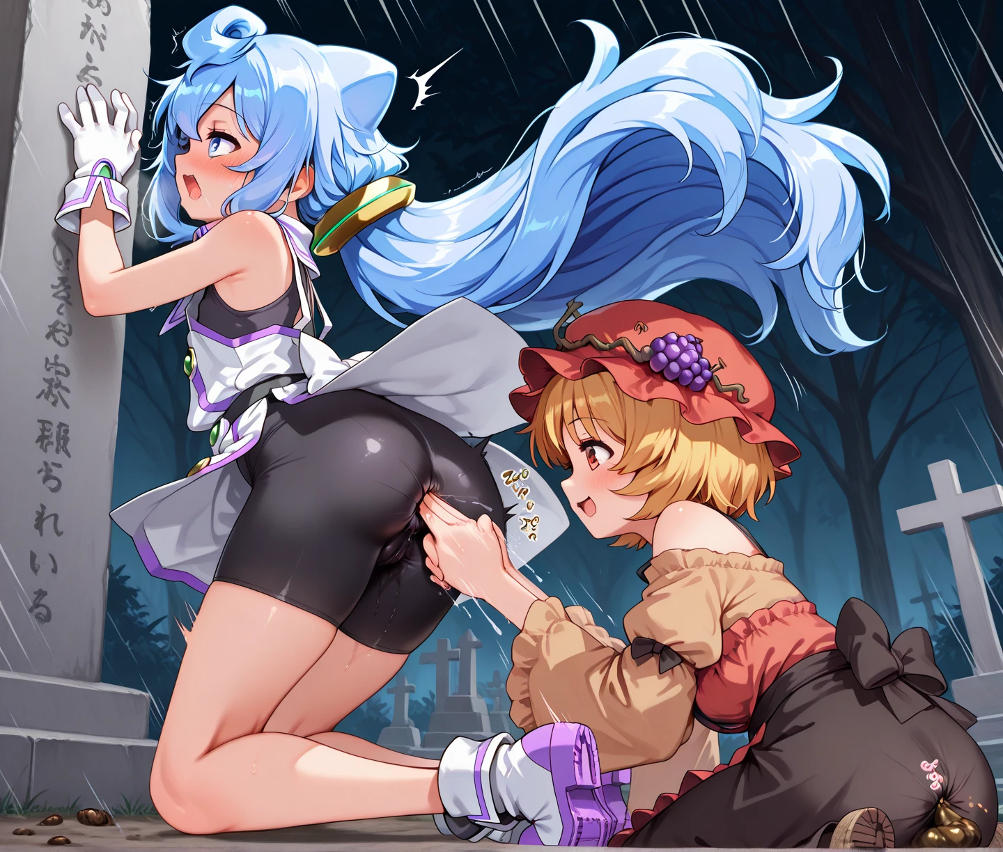 (score_9,score_8_superior,score_7_superior,)Highest quality,２people(綺麗な超爆乳絶頂日本peopleお姉さん,Round eyes,Crying face,Crying,Breast shaking)Completely naked,View Viewer,barefoot,2 feet,Depth of written boundary,garden,(Shota small short penis,Grab the buttocks with both hands, kneel, crawl, doggy style,Satisfied face,Ecstasy face,Hitting hips and vaginal ejaculation),