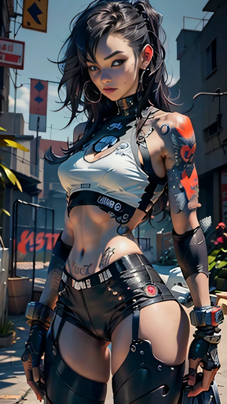 Woman body defined thick thighs cyber body parts , curtas intimate clothes A tattoo that inspires power and sensitivity, Related to the law of attraction, Suitable for men, something unusual, black and white that could fit on an entire arm