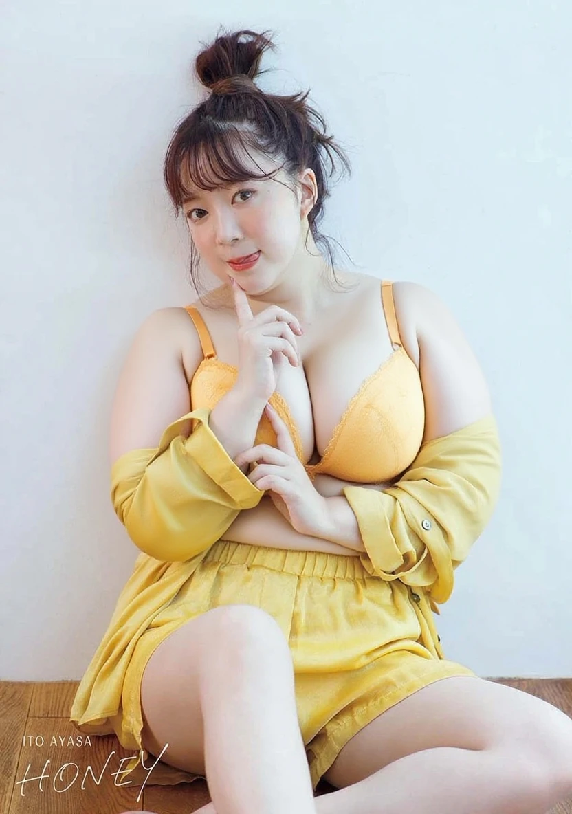 masutepiece,hightquality,Realistic, A Japanese Lady,(fatness:1.4),(Saggy:1.7),(Smile:1.3),Medium hair,a blond,Delicate eyes, M-shaped legs,Glowing eyes, The bikini , Night, on the beds, Colossal tits,Fluffy garments,a moon,Moonlight,