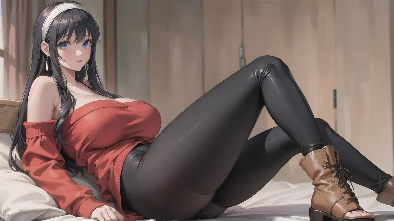 (masterpiece, best quality:1.2), 1girl, ass, barefoot, solo, phone, feet, soles, selfie, cellphone, hair bun, black hair, holding phone, smartphone, pants, leggings, toes,