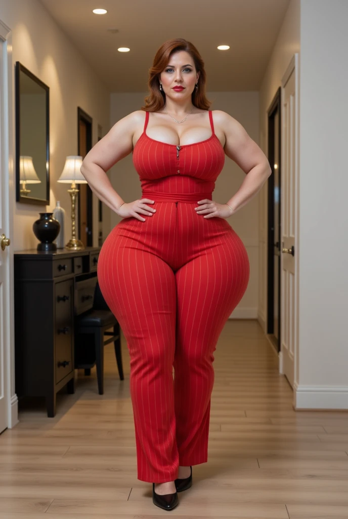 ((best quality)), ((masterpiece)), (detailed), perfect face, Beautiful, mother-in-law, asian-Indonesian , voluptuous, Transparent midi dress with hooded , In the black room, seductive expression, chubby body, nice body, milf chubby, chinese-Indonesian. Full body, big arm, wide hips , wearing a sneakers, bob hairstyle, baby face , chubby cheeks, 45 year old, chubby tall woman, chubby thighs