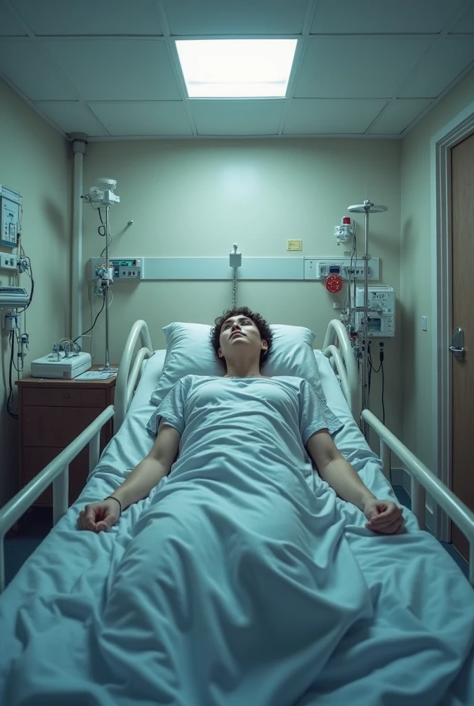 A YOUNG boy who had an accident and is in a coma