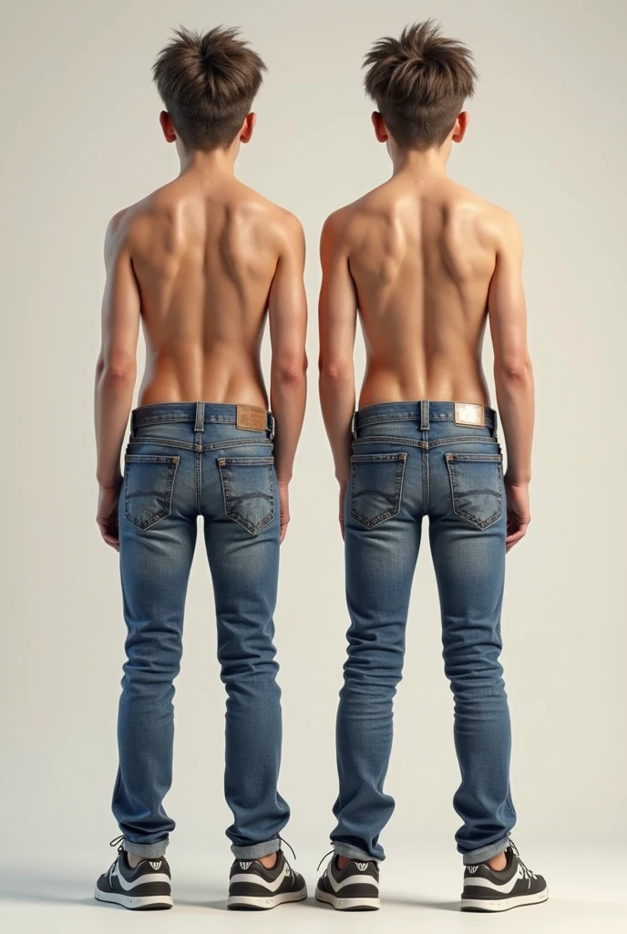 A beautiful skinny man
