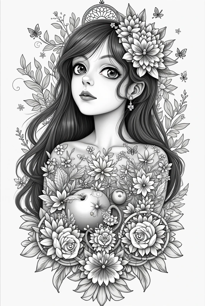coloring book pages for adults clean line art high details